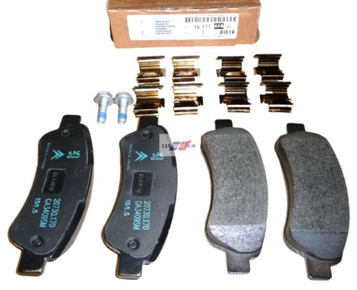 Pastillas de freno PSA Boxer traseras 1611140880