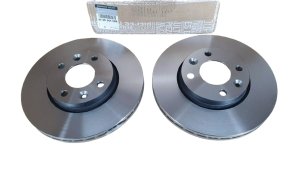 Disco de freno 402060405R delantero Renault Clio IV Twingo Original Nuevo