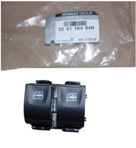 Botón de subida y bajada de ventanilla 254116484R Dacia Logan II Renault Kangoo II Nuevo Original
