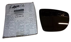 Mazo del retrovisor derecho 963654973R Renault Captur, Clio IV, Zoe, original, nuevo