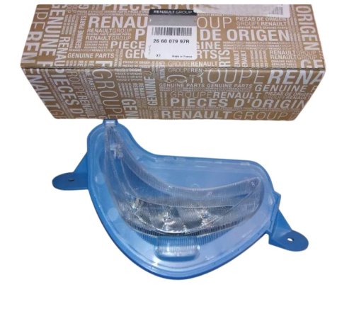 Luz diurna LED delantera derecha 266007997R Renault Zoe Original Nueva
