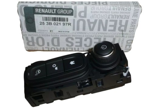 Botones de control multimedia 253B02197R Renault Clio IV Captur Originales Nuevos