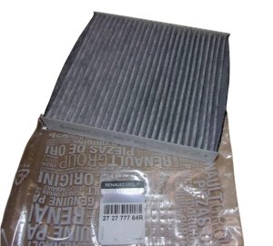 Filtro de habitáculo 272777764R Renault Clio IV, Clio V, Captur. Original. Nuevo