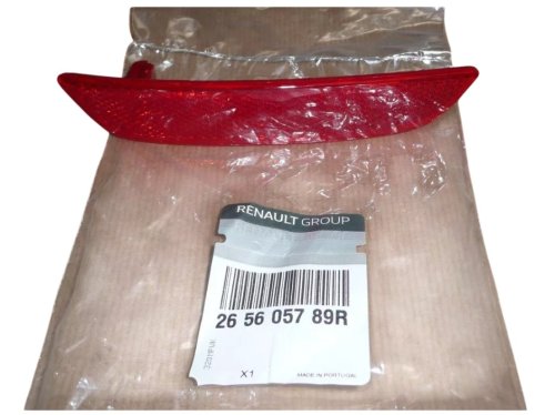 Reflector del parachoques trasero derecho 265605789R Renault Clio IV Familiar Original Nuevo