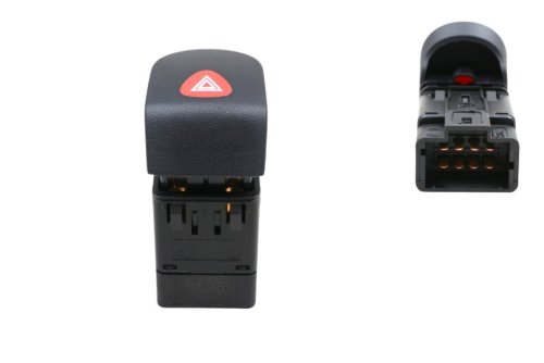 Interruptor de luces de emergencia 2529000QAA Renault Kangoo I Original Nuevo