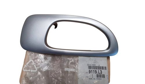 Elemento decorativo de la manilla interior izquierda 9119.L3 9119L3 Peugeot 307 Nuevo original