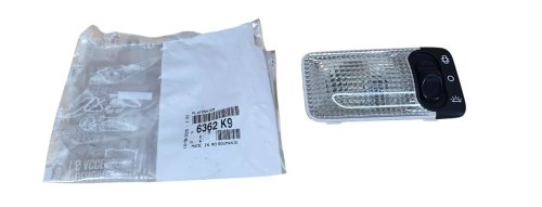 Luz de habitáculo 6362.K9 6362K9 Citroën Peugeot, nueva y original