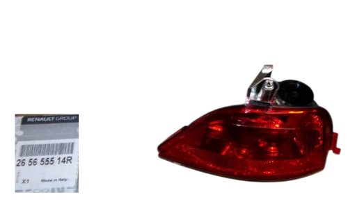 Reflector del parachoques trasero izquierdo 265655514R Dacia Logan Nuevo Original Renault