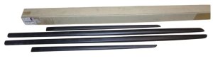 Moldura de puerta 1607226780 Peugeot 2008, 208, 108. Juego original nuevo
