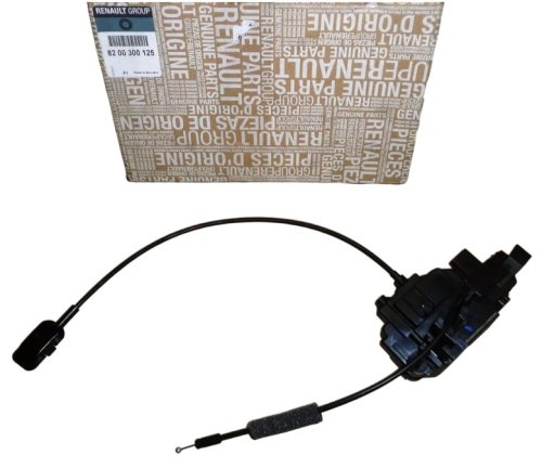 Cerradura de puerta delantera derecha 8200300125 Renault Clio III 5D Usada Original