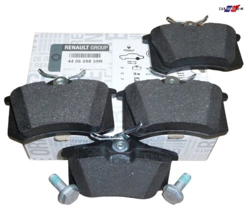 Pastillas de freno Renault Megane 99-08 Traseras 440605839R