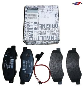 Pastillas de freno Renault Master 10 - Traseras gemelas 163 mm 440606011R