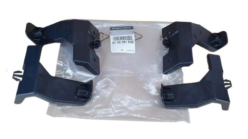 Soporte del parachoques 511D39193R Renault Captur II trasero, juego completo, original, nuevo