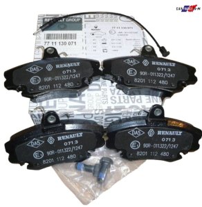 Pastillas de freno Citroën Peugeot Renault Girling Megane Clio 7711130071