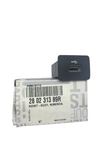 Toma USB 280231389R Dacia Duster II Logan III Nueva Original Renault
