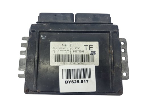 Controlador del motor Chevrolet S010011038A9 | 96376653