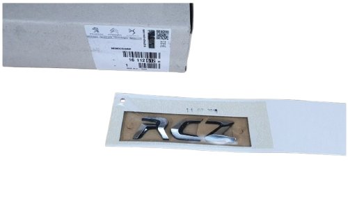 Emblema trasero 1611261280 Peugeot RCZ Original Nuevo
